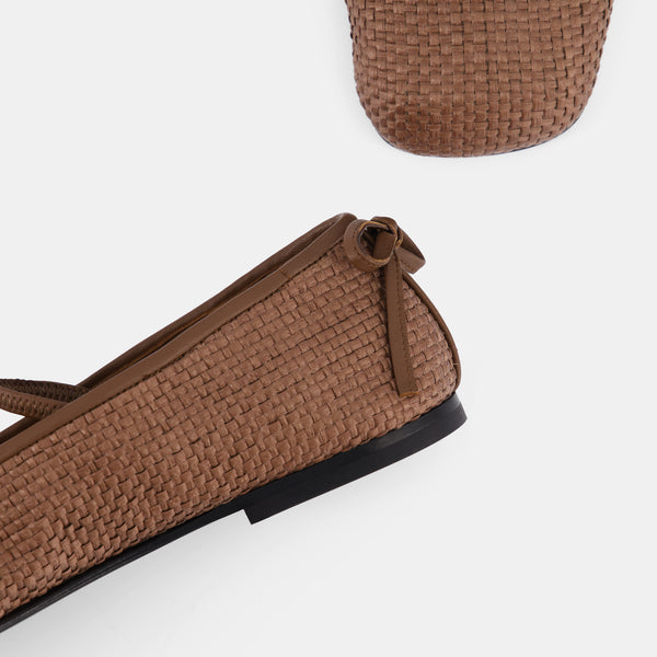 Nodaleto Bulla Node 5 Tan Raffia