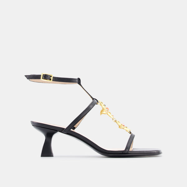 Nodaleto Dona Isla Sandal 50 Black Nappa