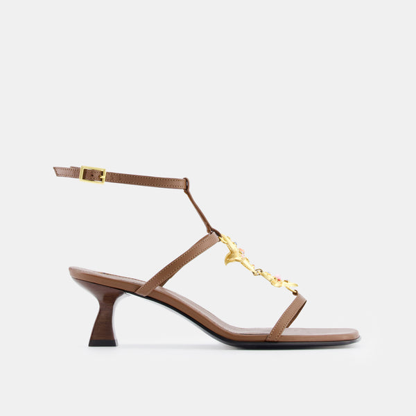 Nodaleto Dona Isla Sandal 50 Tan Nappa
