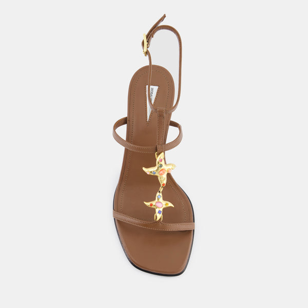 Nodaleto Dona Isla Sandal 50 Tan Nappa