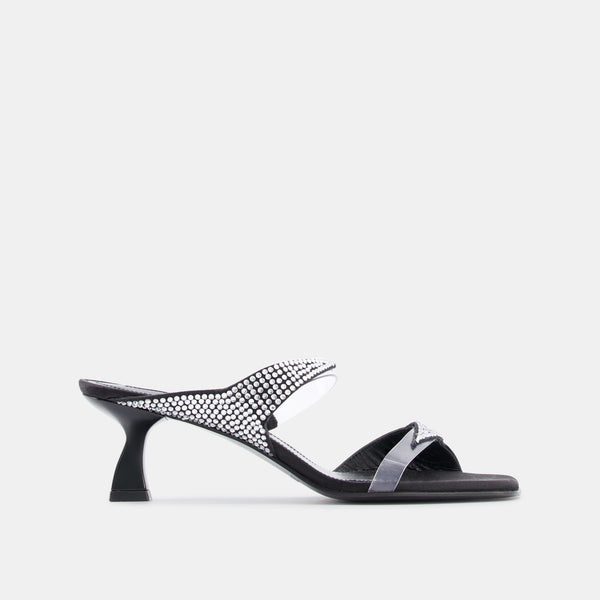 Nodaleto Dona Luna Mule 50 Black Satin