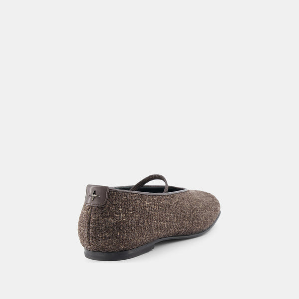 Nodaleto Nodstalgia Cindy 5 Dark Brown Tweed