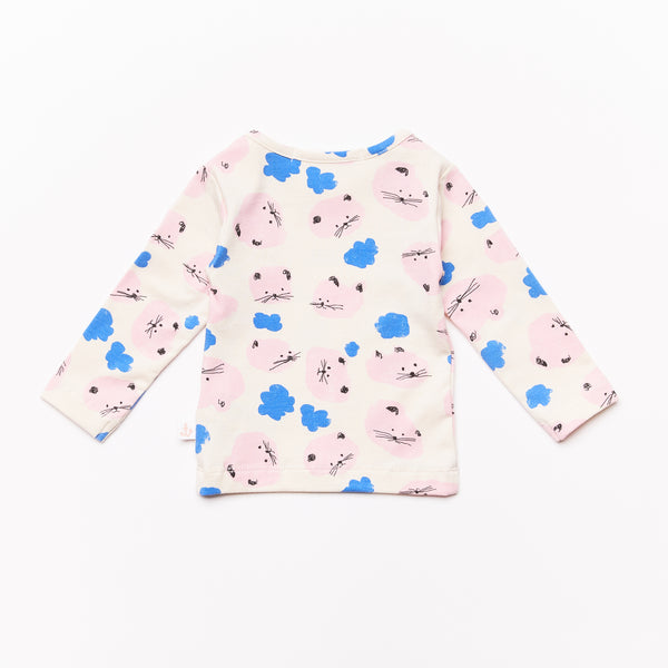 Noé & Zoë Berlin Baby Longsleeve // Kitty // SAMPLE