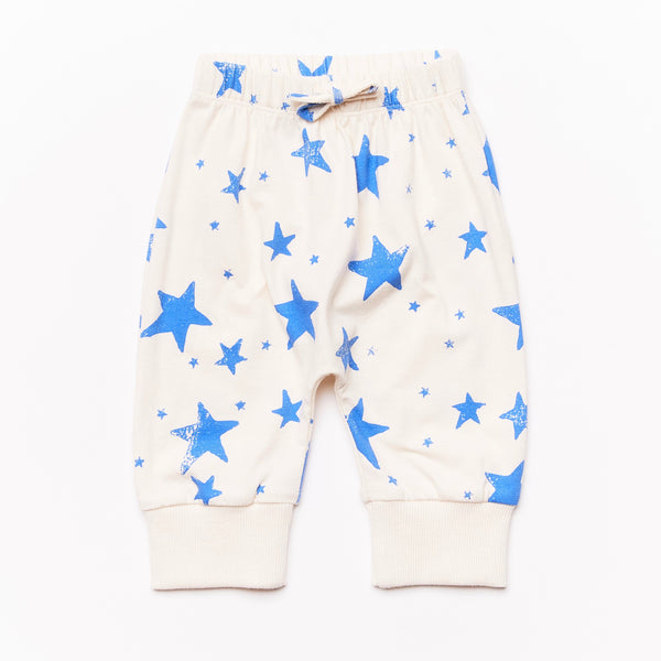 noé & zoë berlin Baby Star Pants // blue stars