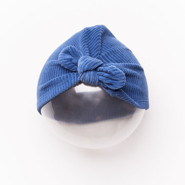 noé & zoë berlin Baby Turban // blue // LAST ONE
