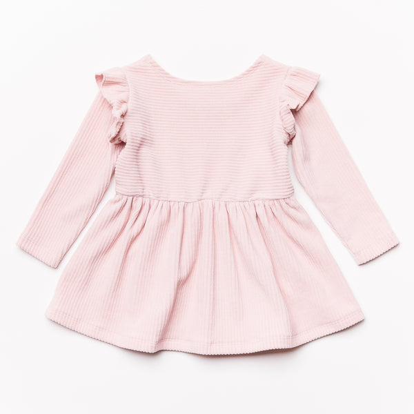 Noé & Zoë Berlin Baby Velvet Dress// Rose // SAMPLE