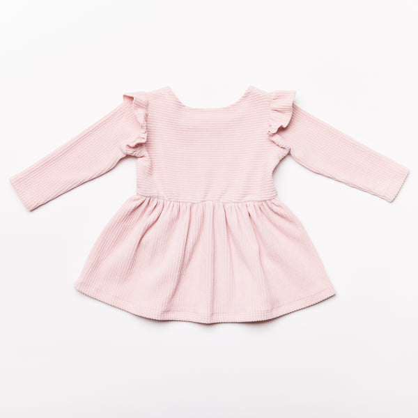 Noé & Zoë Berlin Baby Velvet Dress// Rose // SAMPLE
