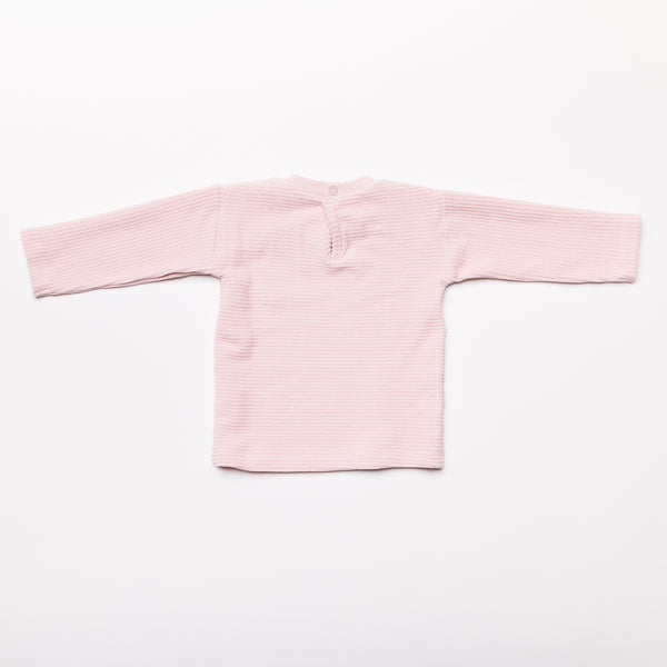 Noé & Zoë Berlin Baby Velvet Longsleeve // Rose // SAMPLE