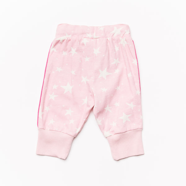 Noé & Zoë Berlin Fleece Pants // Rose Stars // SAMPLE