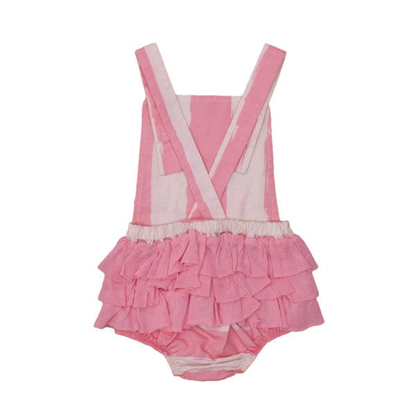 Noé & Zoë Berlin Girls Sailor Romper // Rose Stripes XL