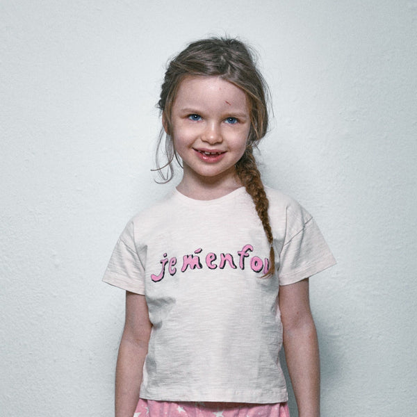 Noé & Zoë Berlin Kids Tee // Ecru