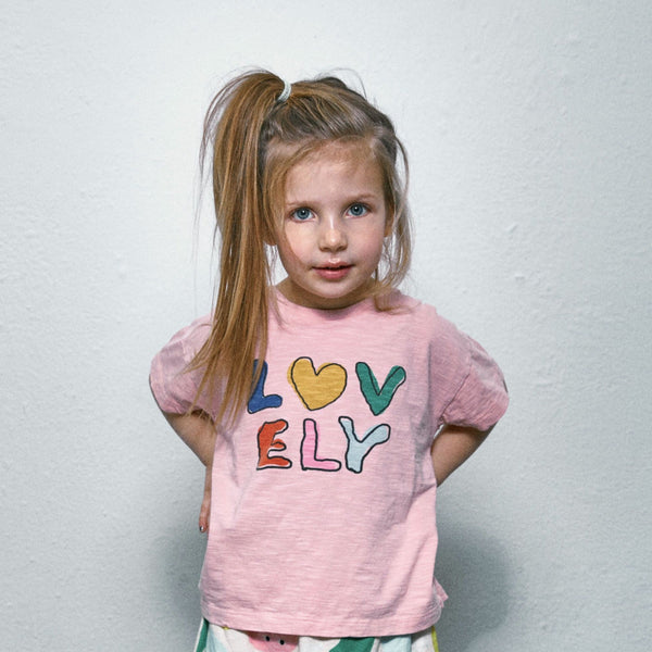 Noé & Zoë Berlin Kids Tee // Rose