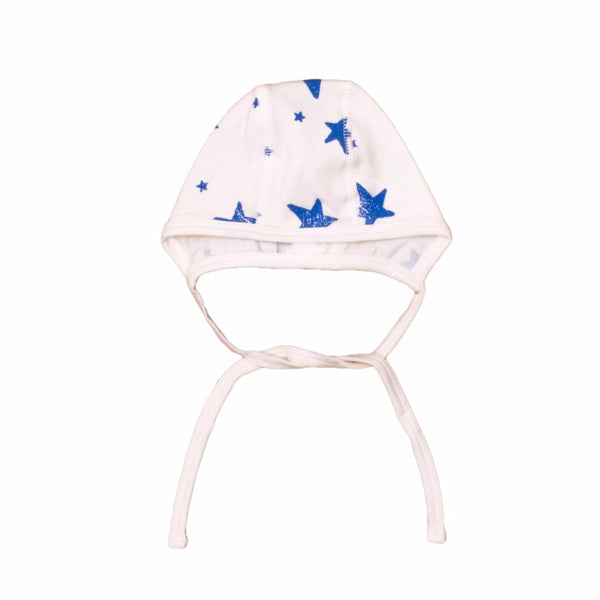 noé & zoë berlin Newborn Hat // blue stars