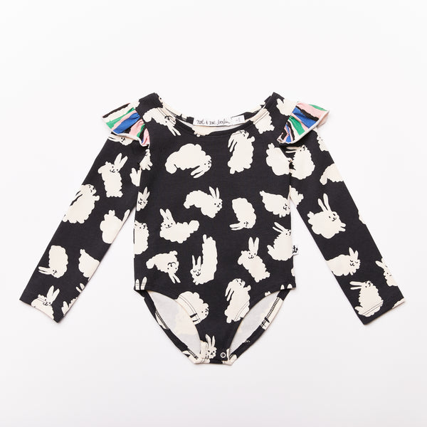 noé & zoë berlin Ruffle Leotard // bunny // SAMPLE