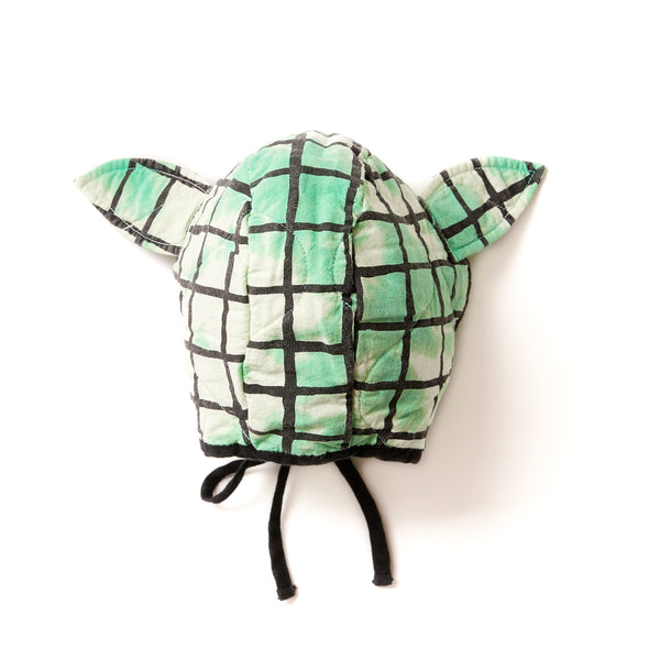 Noé & Zoë Berlin Squirrel Hat // Green Grid