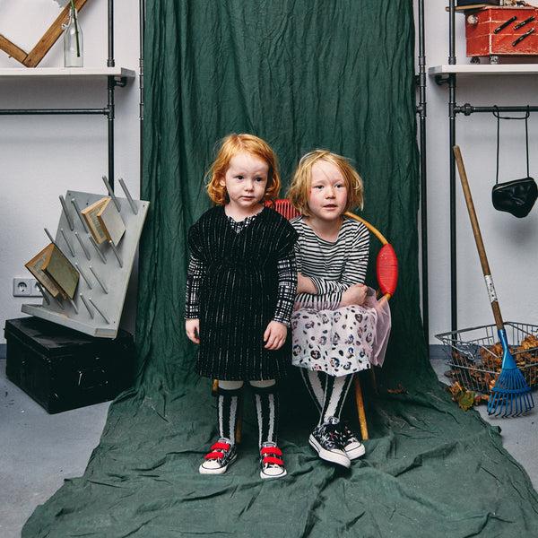 Noé & Zoë Berlin Tights // White Stripes