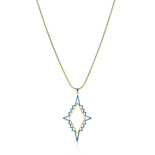 noir jewelry Luster Necklace White Opal/gold Size Os