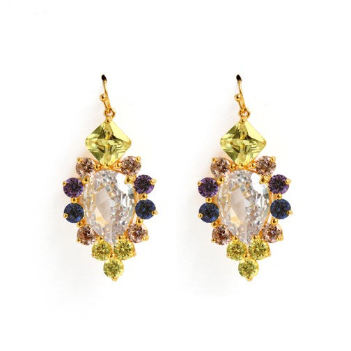 noir jewelry Adeliza Drop Earrings