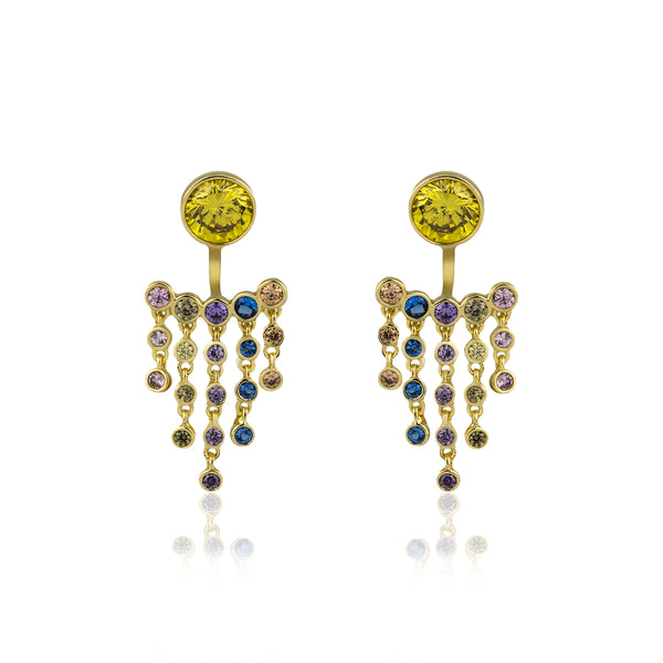 noir jewelry Amandes Ear Jacket