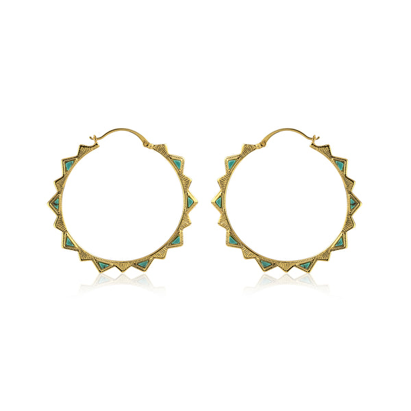 noir jewelry Arapaho Hoop