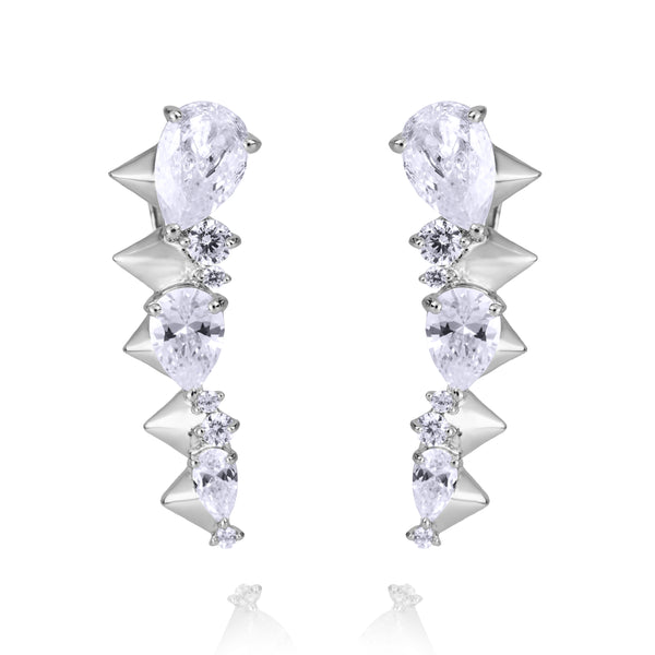 noir jewelry ARCTIC ICE EARRINGS