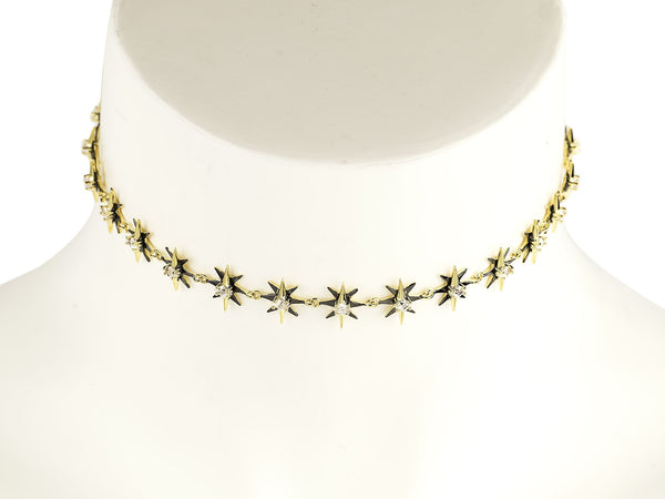 noir jewelry ARISTOTLE CHOKER NECKLACE