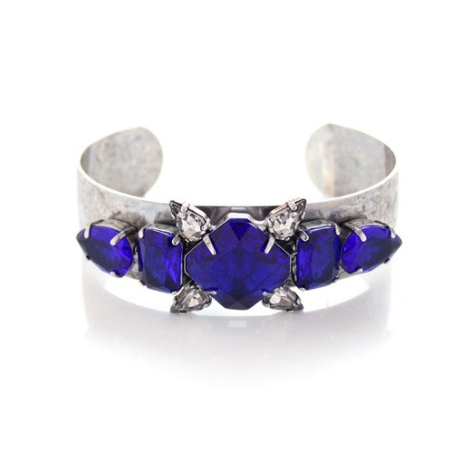 noir jewelry Audrey Thin Cuff w/ Stones Bracelet