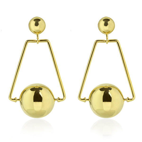 noir jewelry Axis Earrings