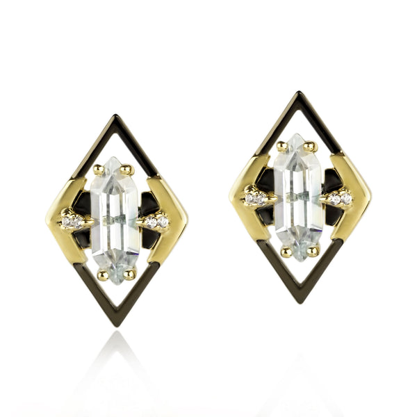 noir jewelry BARONESS EARRING