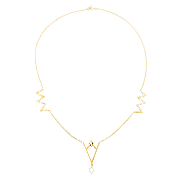 noir jewelry Bellrose Necklace