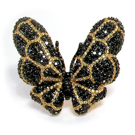 noir jewelry Bette the Butterfly Ring