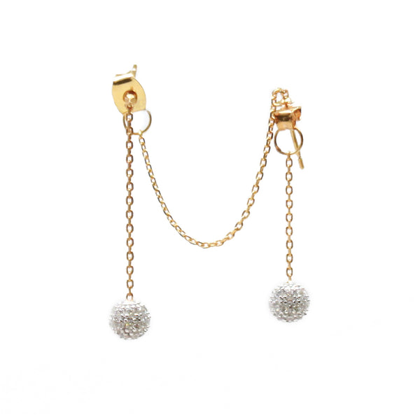 noir jewelry Billie Dangle Earrings