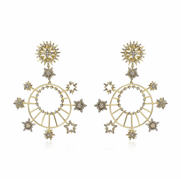 noir jewelry Black Magic Earring