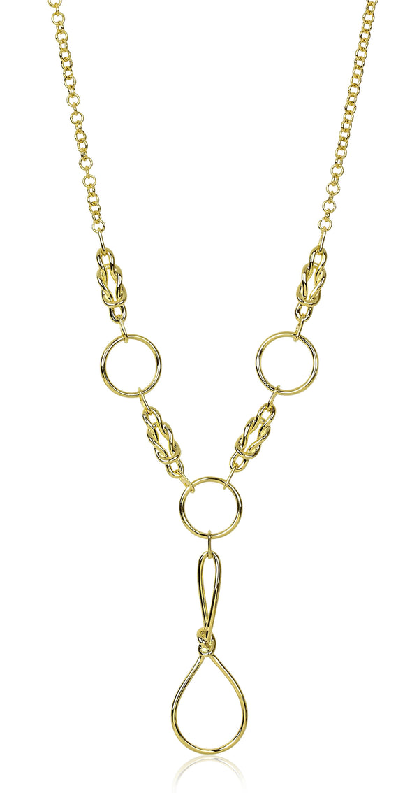 noir jewelry CABLE NECKLACE