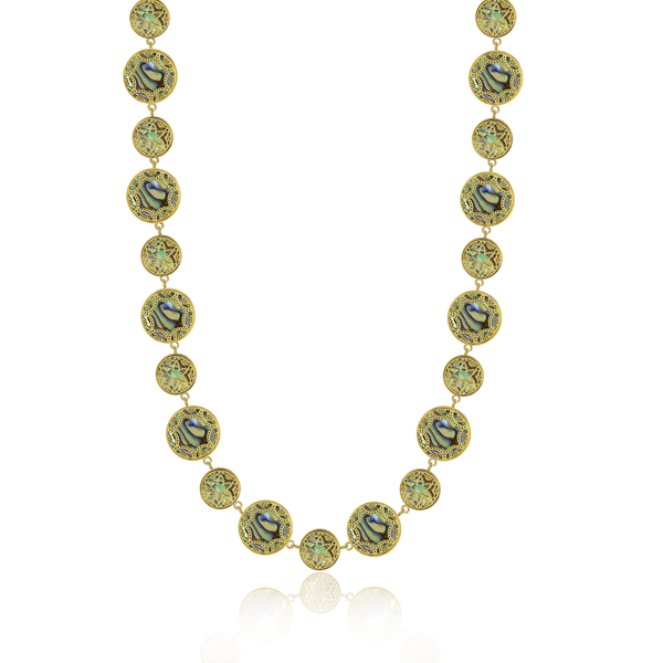 noir jewelry Casablanca Necklace-Gold/Multi