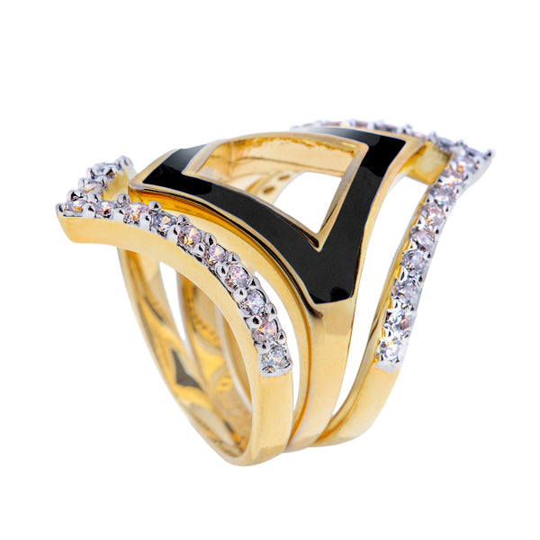 noir jewelry Catalina Ring Set