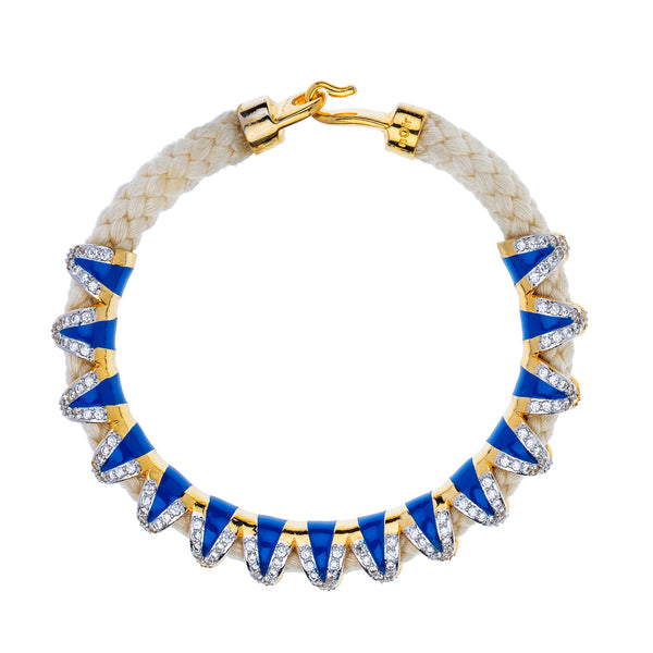 noir jewelry Cayo Sur Rope Bracelet