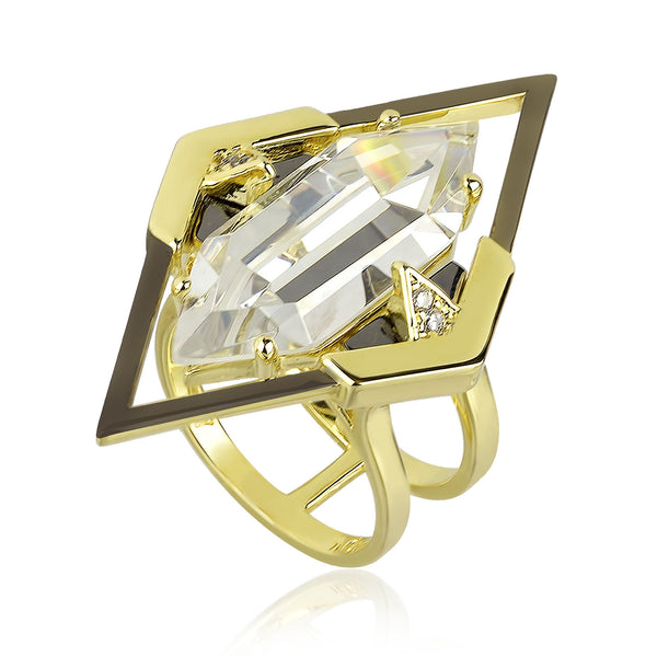 noir jewelry CELESTE COCKTAIL RING