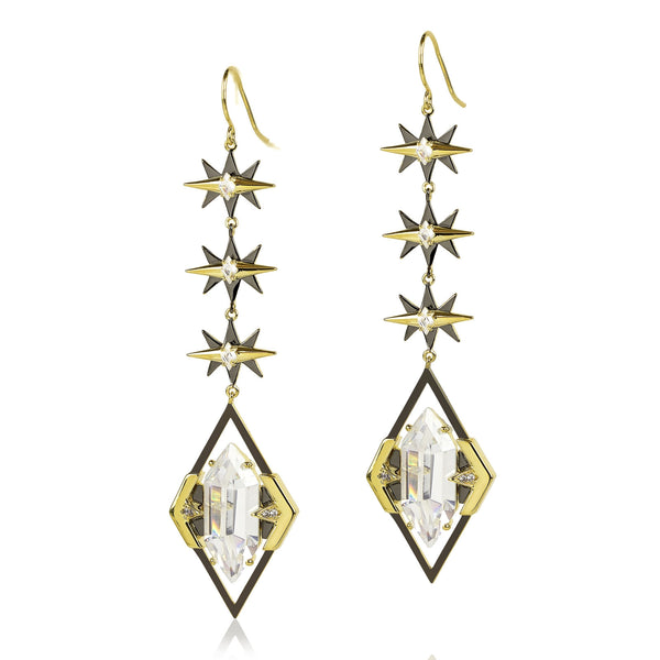 noir jewelry CELESTIAL EARRING