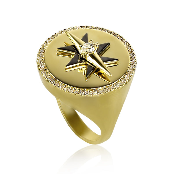 noir jewelry CELESTIAL RING