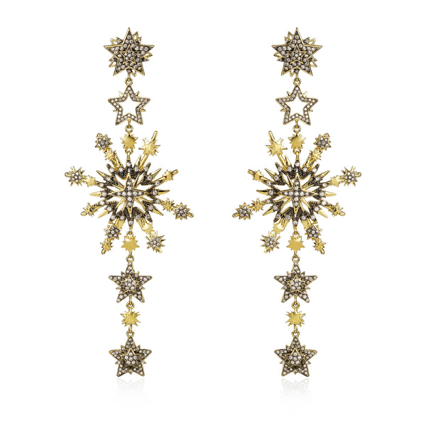 noir jewelry Charmed Linear Earring