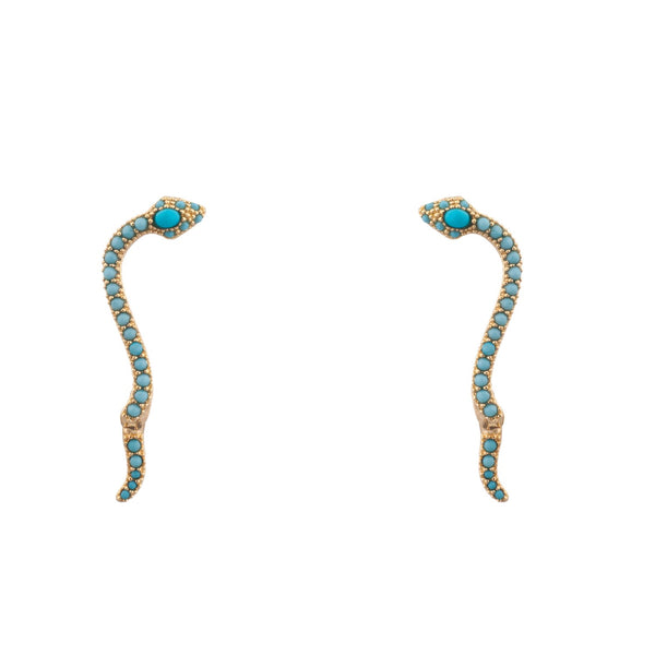 noir jewelry Climbing Snake Ear Creeper