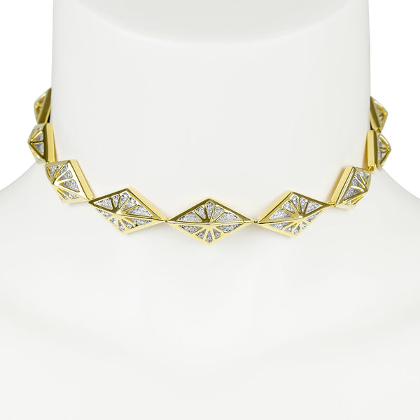 noir jewelry CONFINED CHOKER NECKLACE