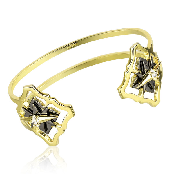 noir jewelry CONQUERER CUFF BRACELET