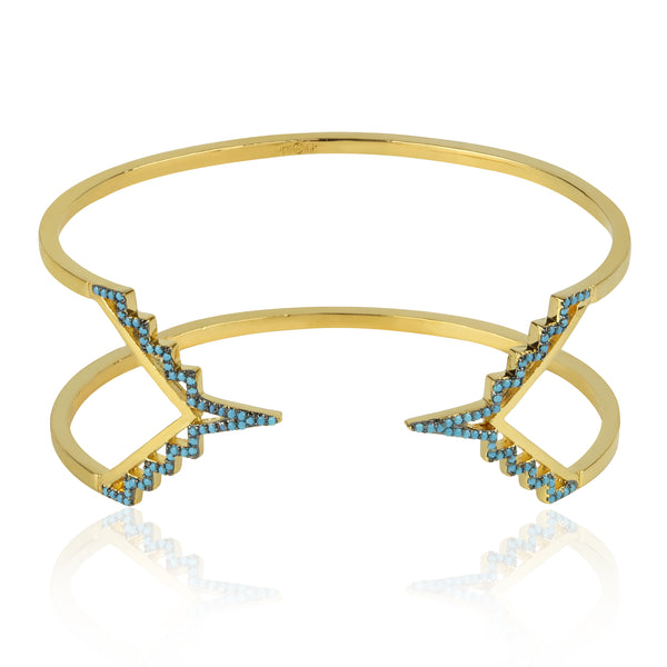 noir jewelry Cul De Sac Bracelet Opal/gold Size Os
