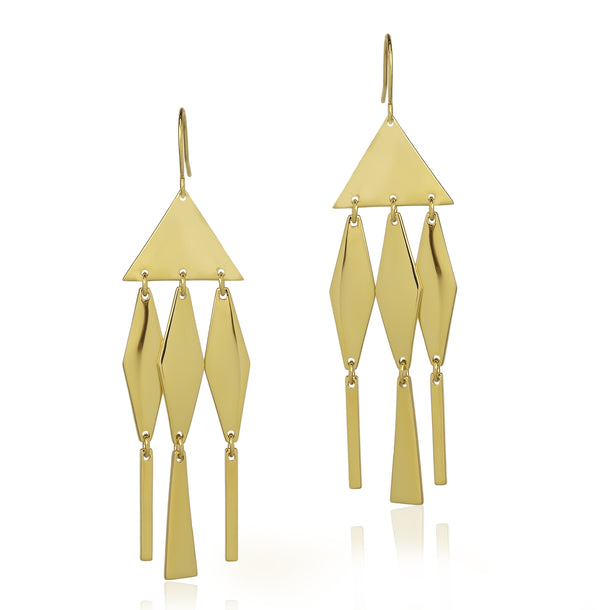 noir jewelry Edifice Earrings