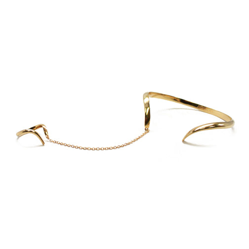 noir jewelry Elle Hand Bracelet