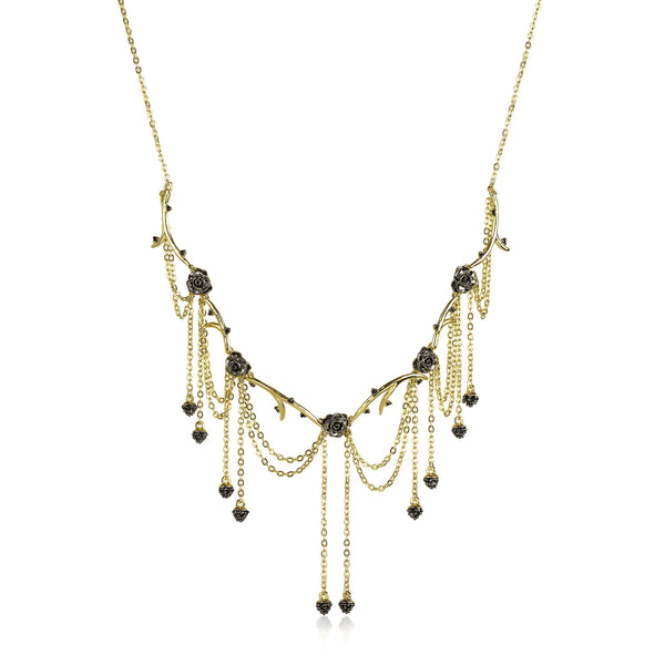 noir jewelry ETERNITY NECKLACE