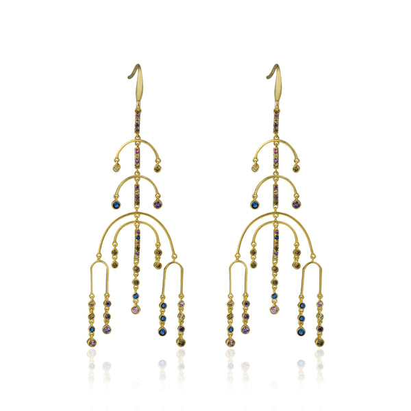 noir jewelry Framboise Statement Earring