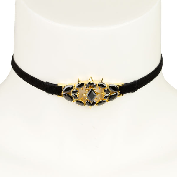noir jewelry FROSTBITE CHOKER NECKLACE